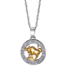 Antonia Langsdorf Halskette Sternzeichen Schmuck - Halskette - Stier (2,5x2,5 cm)