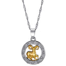 Antonia Langsdorf Halskette Sternzeichen Schmuck - Halskette - Widder (2,5x2,5 cm)