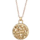 aqasha® Anhänger Sternzeichen Schmuck - Halskette - Widder (3x3 cm)