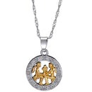 Antonia Langsdorf Halskette Sternzeichen Schmuck - Halskette - Zwillinge (2,5x2,5 cm)