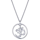 aqasha® Anhänger Talisman "Aum" silber