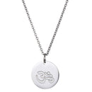 aqasha® Anhänger Talisman "Om" silber