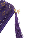 Beutel für Tarot mit Reißverschluss, Die Sterne, Violett