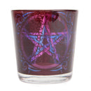 aqasha® Kerze Teelichthalter Pentagramm