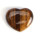 aqasha® Edelstein Tigerauge - Taschenherz (3,5x3,5 cm)