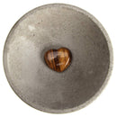 aqasha® Edelstein Tigerauge - Taschenherz (3,5x3,5 cm)