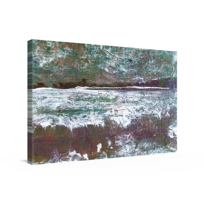 RE Kunstdruck Leinwand / 30x20 cm Wintertime 2020 von RE Artist - Kunstdruck