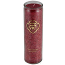 aqasha® Kerze Wurzelchakra 1 Duftkerze Zimt Muskatnuss Gewürznelke Palmöl